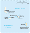 map of comoros