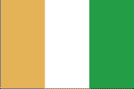 Ivorean national flag