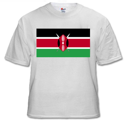 kenya, flag t-shirt, buy
