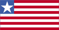Liberian national flag