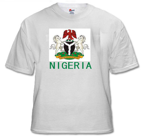 nigeria, coat of arms t-shirt, buy