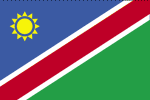 Namibian national flag
